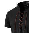 thumbnail image 4 of Camisa de disfraz JEMITOP Retro Renaissance Pirate Viking S, 4 of 6