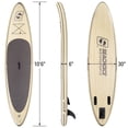thumbnail image 2 of Seachoice 86949 Inflatable Stand-Up Paddle Board Kit - Woodgrain, 10'6", 2 of 7