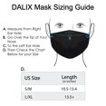 thumbnail image 3 of DALIX Back to School College Large Backpack in Navy Blue 3 Pack Assorted Cotton Face Masks, 3 of 7