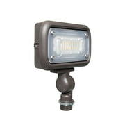 GKOplus 7W Outdoor LED Low Voltage Landscape Lighting Flood Light, 2700K, 550Lumen, 12VAC, 1/2" Adjustable Knuckle Mount