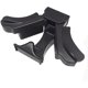 thumbnail image 1 of Para Land Cruiser Serie 100 00-07 / LX570 08-15 LX470 01-07 Divisor de inserto de portavasos de consola central, 1 of 5