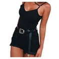 thumbnail image 3 of Sunisery Women's Short Jeans High Waist Classic Holes Shorts for Female, 3 of 8