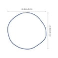 thumbnail image 2 of HLONK 6 Pcs Trash Can Elastic Band 24.00X24.00X0.30CM Blue, 2 of 8