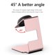thumbnail image 3 of Soporte Del Cargador Bobina de tarjeta de silicona para soporte de reloj inteligente para Xiaomi Mi Band 8 (oro rosa), 3 of 9