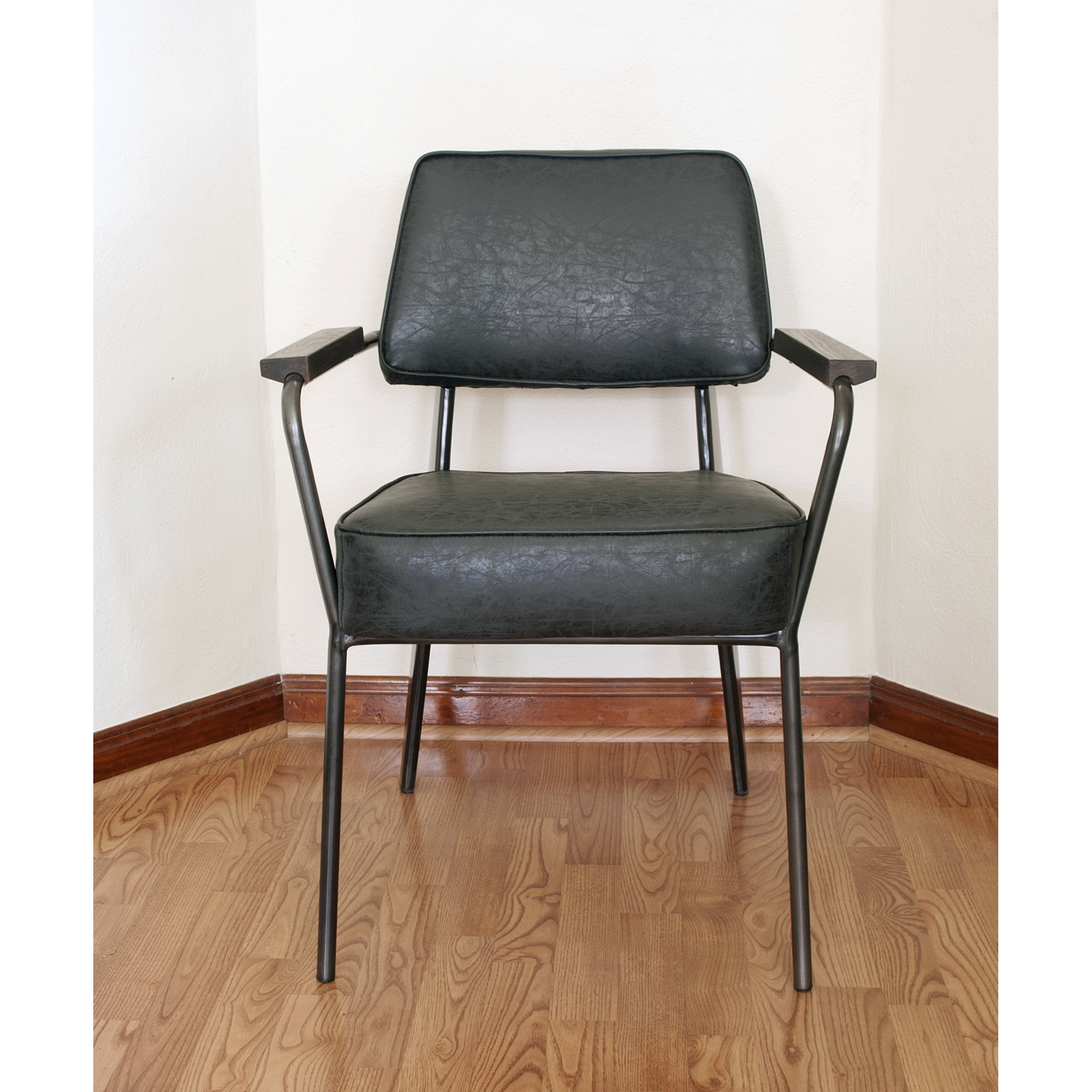 AmeriHome 2 Piece Fauteuil Direction Accent Chair Set - Black