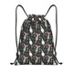 thumbnail image 1 of Fotbe Christmas cute deer old man Bolsa Mochila con Cordón Estampada, Bolsa de Gimnasio Deportiva, Bolsa Cinch, Bolsa con Cordón para Hombres y Mujeres-Small, 1 of 6
