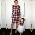 thumbnail image 3 of Vêtements Mère-Fille Robe Parent-Enfant Tenues Assorties pour Famille Bébé Fille, 3 of 7