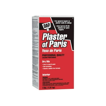 DAP Plaster of Paris White 4 lbs Plaster
