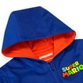 thumbnail image 2 of SUPER MARIO BROS Boys Zip-Up Hoodie Sizes 4-12, 2 of 3
