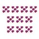 thumbnail image 1 of Toystoory Pegatinas de diamantes de imitación de corazón, gemas de cristal acrílico, ropa de mano decorativa multiusos, collar para manualidades DIY Artesanía Morado oscuro Toystoory HA062098-07B, 1 of 6