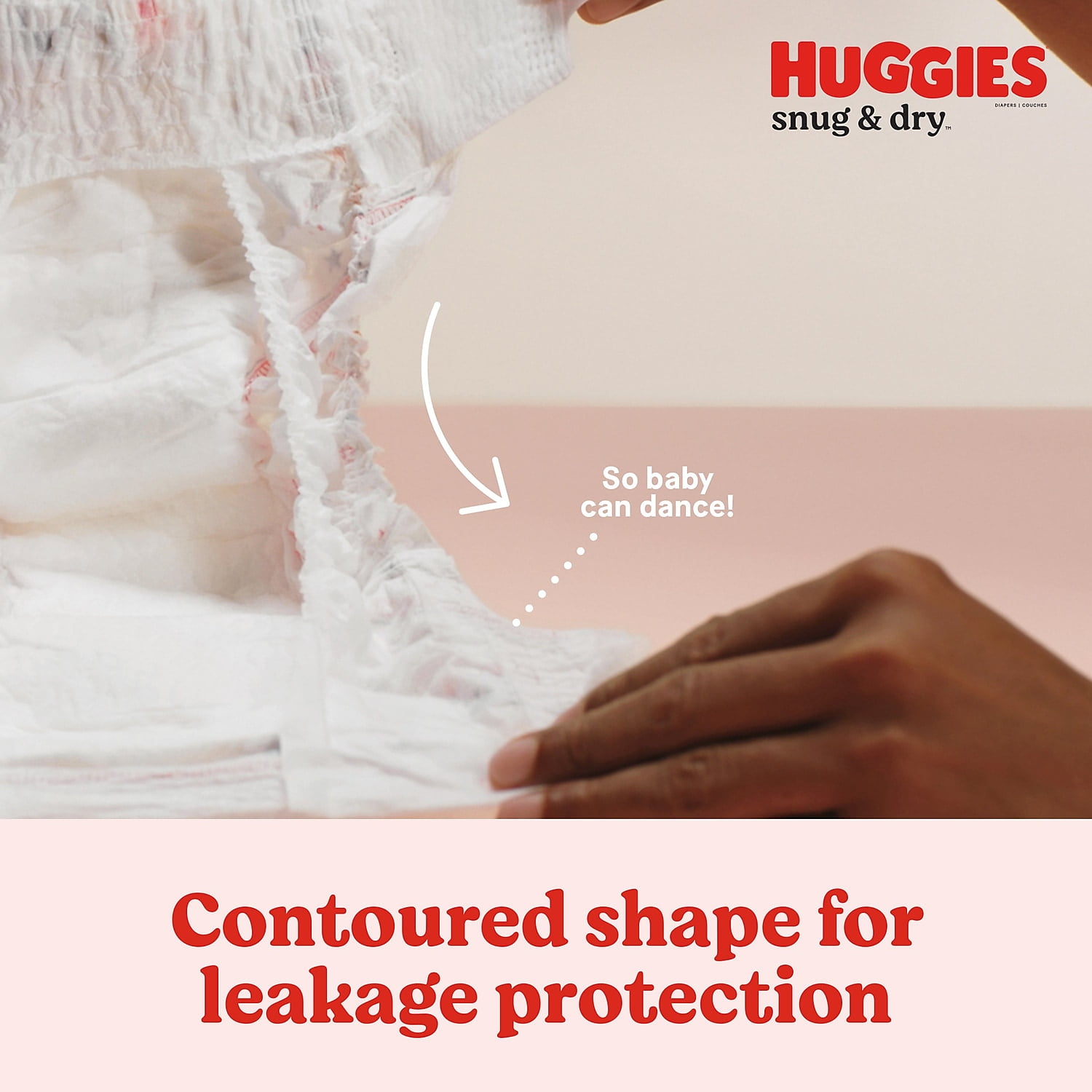 Huggies Snug & Dry Diapers Size 1 108 CT (54645)