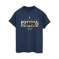 thumbnail image 1 of DC Comics Femmes Shazam Fury des Dieux Vandalisé Logo Coton Petit Ami T-Shirt, 1 of 1