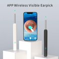 thumbnail image 4 of 3Pcs Wireless Smart Visual Ear Cleaner Otoscope Ear Spoon Replacement Ear Care Wax, 4 of 8