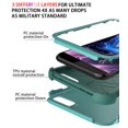 thumbnail image 6 of Diverbox for iPhone 8 Plus Case iPhone 7 Plus Case [Shockproof] [Dropproof] [Dust-Proof],Heavy Duty Protection Phone Case Cover for Apple iPhone 8 Plus & 7 Plus (Teal), 6 of 7