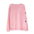 thumbnail image 5 of HongQid Womens Pullover Sweaters Long Sleeve Crewneck Casual Loose Knit Jumper Tops, 5 of 5