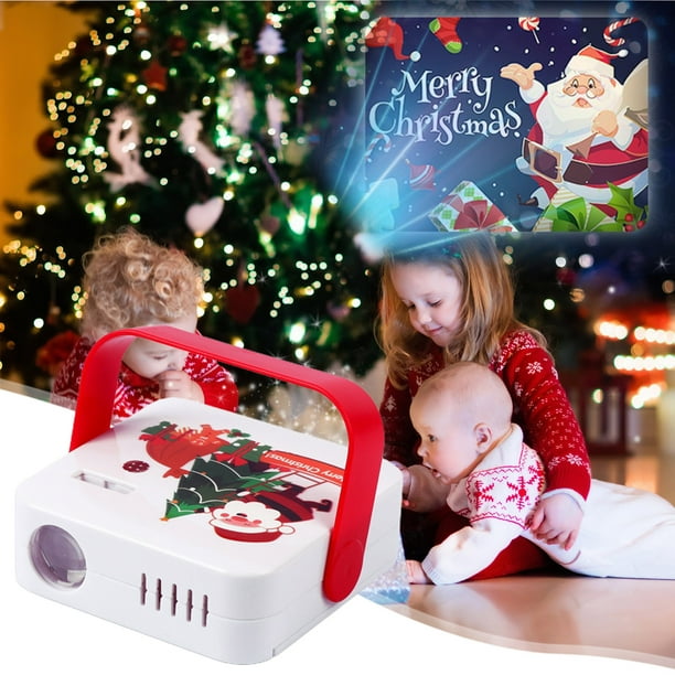 Fiudx Ofertas y liquidaciones Lámpara de proyección de accesorios de humor navideño Proyector Gobo multifunción