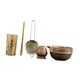 thumbnail image 2 of Kit de fabricación de té japonés de 5 piezas de matcha, batidor de batidora de bambú, Batch Matcha Bowl con boquilla por regalo, saludando a los amant, 2 of 9