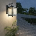 thumbnail image 5 of Retro Antique Vintage Lantern Lamp Wall Sconce Light Fixture Porch Patio Outdoor, 5 of 18