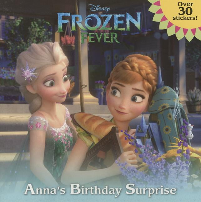 Frozen fever water bottle labels