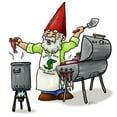 thumbnail image 2 of CafePress - BBQ Gnome Mug - 11 oz Ceramic Mug - Novelty Coffee Tea Cup, 2 of 3
