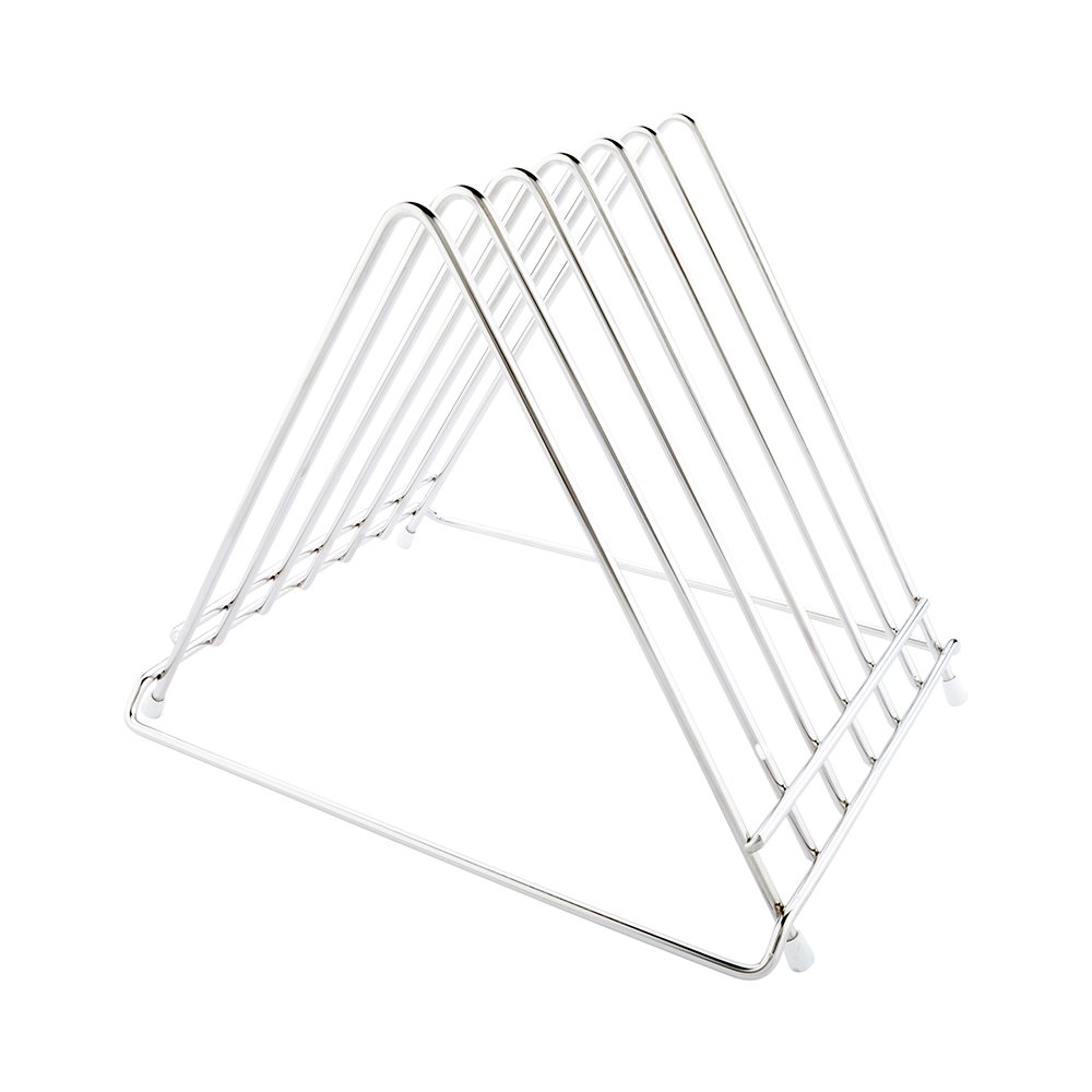 Met Lux Stainless Steel Cutting Board Rack 6 Slots 1 count box