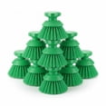 thumbnail image 2 of Cepillo De Mano Redondo Para Tallar en Piso Ropa Piedra Madera Metal Brushtech Fibra Pbt Verde, 2 of 2