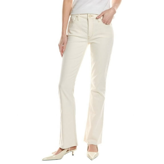 HUDSON Jeans womens Nico Mid-Rise Ecru Bootcut Jean, 30, Beige