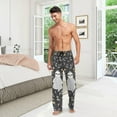 thumbnail image 7 of FREEAMG Sloth Cotton Pajama Pant for Men, Super Soft Lightweight Lounge Pajama Bottoms Drawstring Sleepwear Pant with 2 Pockets, 7 of 7