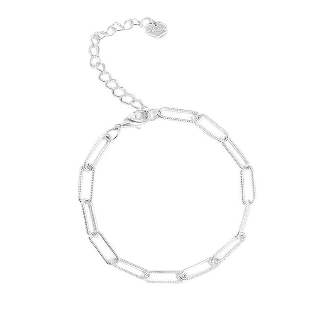 CAIROYAR Pulsera ajustable de gypsophila de color plateado para mujer, regalo, joyería elegante