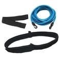 thumbnail image 2 of Entrenamiento de natación Cinturón de resistencia Ejercitador de de natación para adultos Correa de malla Bolsillo de seguridad - Azul Sunnimix  Cinturones de entrenamiento de natación, 2 of 8