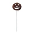 thumbnail image 4 of Pumpkin - Rusted Garden Stake, 4 of 4