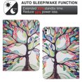 thumbnail image 3 of GSFY Case for iPad Pro 11 Inch 5th Generation (M4) 2024, Smart Premium PU Leather Flip Stand Cover with Card Cash Pocket Auto Sleep Wake for 2024 iPad Pro 11 5th Gen, Tree, 3 of 8
