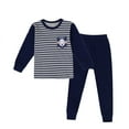 thumbnail image 1 of Ensemble de Pyjama Confortable pour Enfants, Deux Pièces, Haut à Manches Courtes et Pantalon Long, 1 of 6