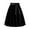 BH116 Black, variant on Curuila Womens Short Skirt Solid Color Fashionable Cute A Line Casual Party Skirt With Waistband Black Size L