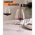 thumbnail image 4 of Set de 2 Copas de Vino Tinto OJA 680 ml Cristal Soplado a Mano, 4 of 7