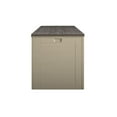 Cosco Outdoor Patio Deck Storage Box, Extra Large, 180 Gallons, Tan