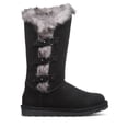 thumbnail image 3 of BEARPAW Women's Emery Black Size 12 | Women's Boot Classic Suede | Women's Slip On Boot | Comfortable Winter Boot Women's Black Emery Boots, 3 of 6