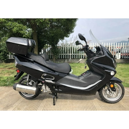 Black VITACCI RANGER 250CC LUXURY EDITION SCOOTER 4 STROKE, SINGLE CYLINDER, AIR-FORCED