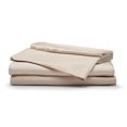 thumbnail image 1 of Sleepgram Viscose from Bamboo TwinXL Bed Sheets w/2 Pillowcases, Sand, 1 of 6