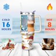 thumbnail image 4 of Modern Oil Painting 40 Oz Tumbler with Handle Lid and Straw, Stainless Steel Double Walled Vacuum Insulated Cup, Cute Birthday Gifts Tumbler for Women Men Friends, 4 of 7