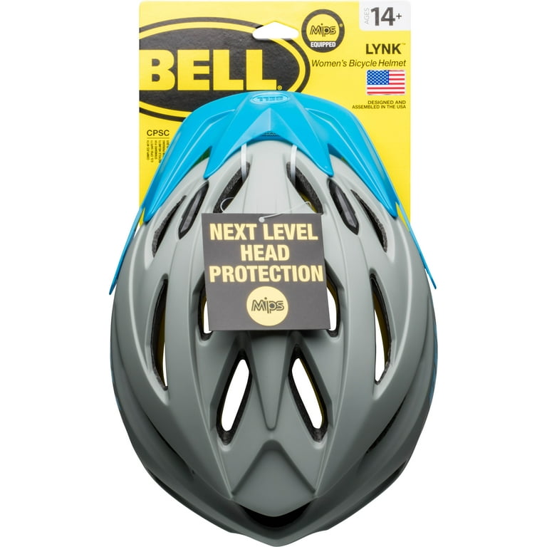 Bell Lynk Women's MIPS Bike Helmet, Cool Grey, 14+ (52-58 cm Bell Lynk Women's MIPS Bike Helmet, Cool Grey, 14+ (52-58 cm