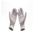 thumbnail image 1 of Grey PU Coated Cut Resistant Glass Handing Gloves, 1 of 6