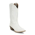 thumbnail image 2 of Justin Boots Womens Renie Embroidered Round Toe Cowboy  Mid Calf Boots, 2 of 5