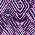 thumbnail image 1 of Ahgly Company Indoor Square Patterned Dark Purple Area Rugs, 8' Square, 1 of 6