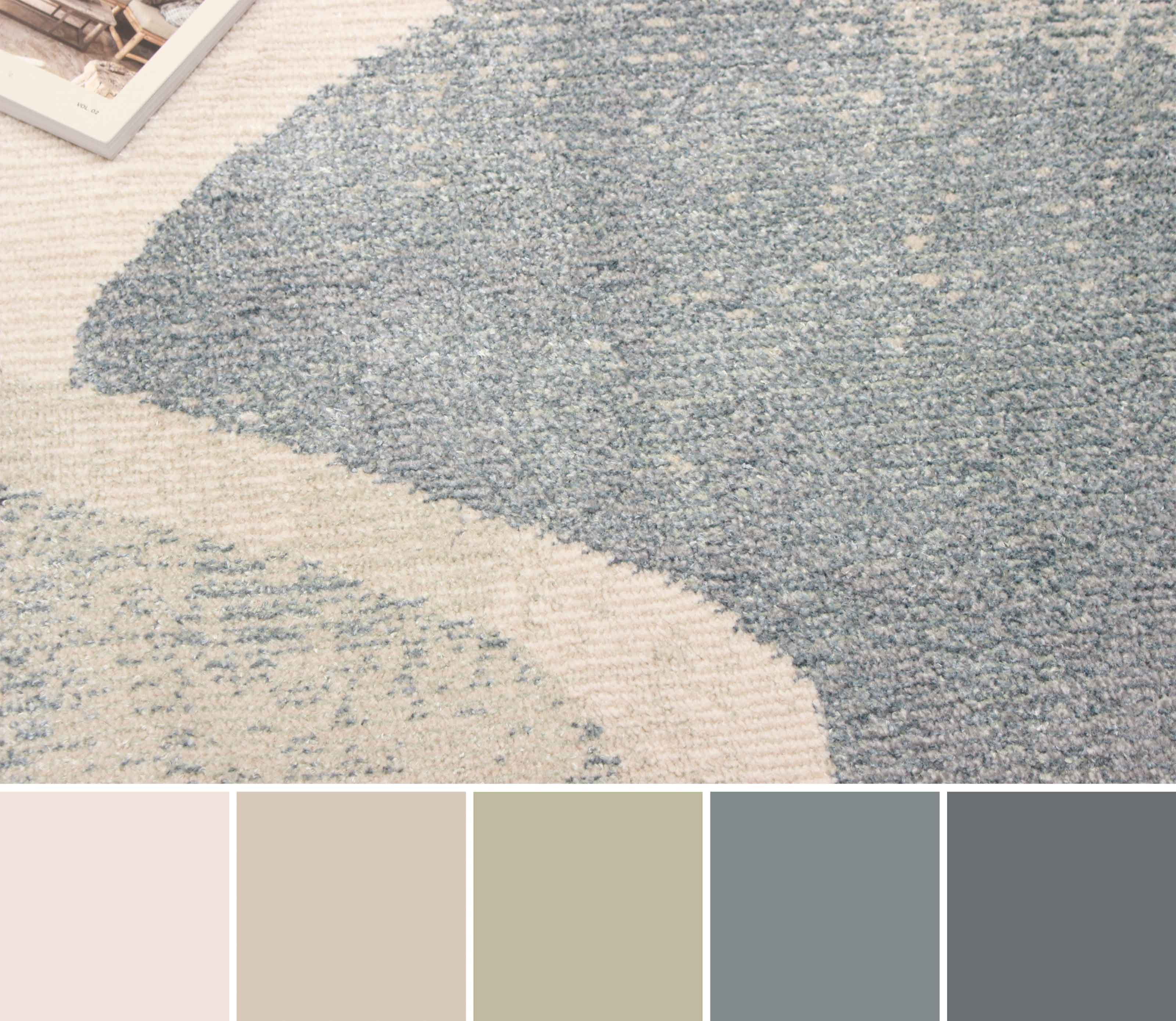 ECARPET Gem Tapis Contemporain / Moderne pour Salon, Chambre, Salle A Manger, Entrée, Couloir et Plus Encore.