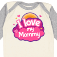 thumbnail image 4 of Inktastic I Love My Mommy Girls Girls Long Sleeve Baby Bodysuit, 4 of 5