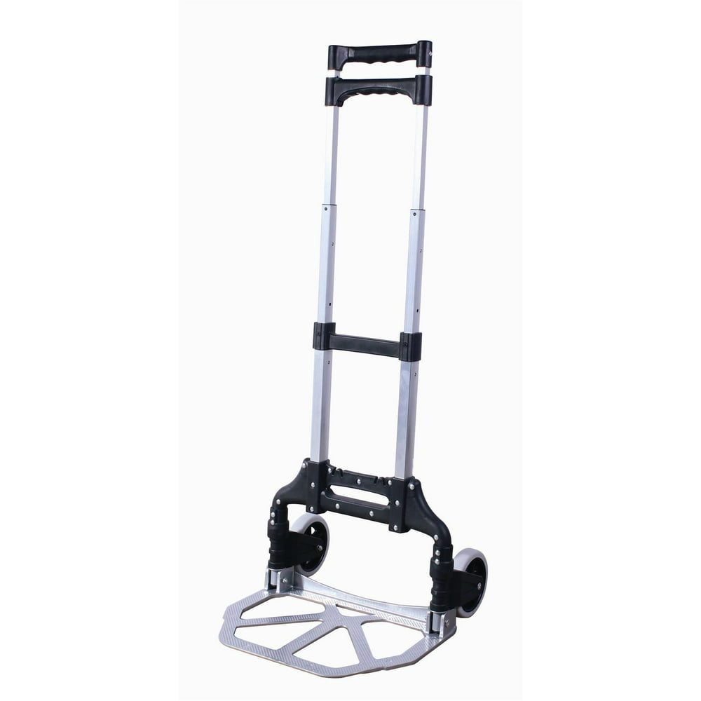 Lightweight Aluminum Design Foldable Equipment Carrier with 5" wheels