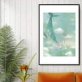 thumbnail image 2 of IDEA4WALL Framed Canvas Wall Art for Living Room, Bedroom Whale Canvas Prints for Modern Home Decoration Ready to Hang, 2 of 4