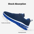 thumbnail image 2 of JOYFON Mens Running Shoes Air Cushioned Athletic Sneakers Non Slip Tennis Shoes for Sport Gym Jogging NavyBlue Size 12.5, 2 of 6
