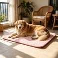 thumbnail image 5 of Leodye 1PCS Anti-slip Pet Cool Sleeping Pad Reusable Washable Cooling Bed for Puppies Kittens Indoor Sofa Crate Hot Weather Cooling Cushion -39.37x27.56in, 5 of 6